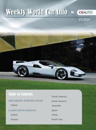Weekly World Car Info - 25 October 2025