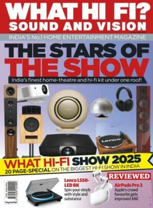 What Hi-Fi Sound and Vision India - October 2025