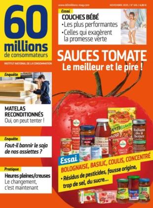 60 Millions de Consommateurs - Novembre 2025
