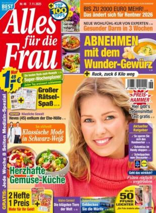 Alles fur die Frau - 7 November 2025