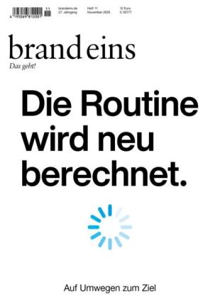 Brand Eins - November 2025
