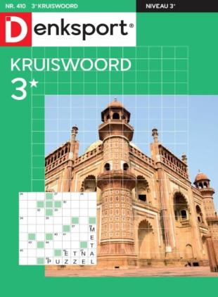 Denksport Kruiswoord 3 - 30 Oktober 2025