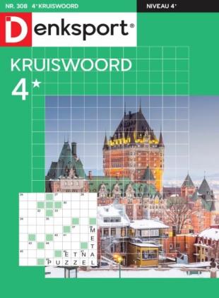Denksport Kruiswoord 4 - 13 November 2025