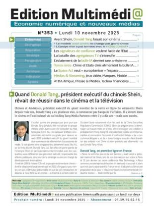 Edition Multimedia - 10 Novembre 2025