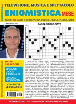 Enigmistica Mese - Dicembre 2025