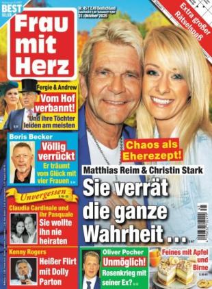 Frau mit Herz - 31 Oktober 2025