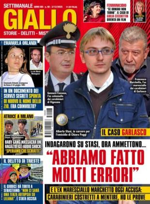 Giallo - 3 Dicembre 2025