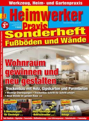 Heimwerker Praxis Sonderhefte Fussboden und Wande - Ausgabe 1 2025