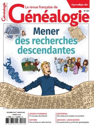La Revue francaise de Genealogie - Decembre 2025 - Janvier 2026