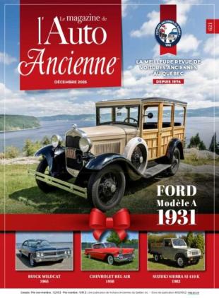 L'Auto Ancienne - Decembre 2025