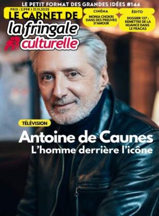 Le Carnet de La Fringale Culturelle - 21 Novembre 2025
