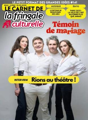 Le Carnet de La Fringale Culturelle - 31 Ottobre 2025