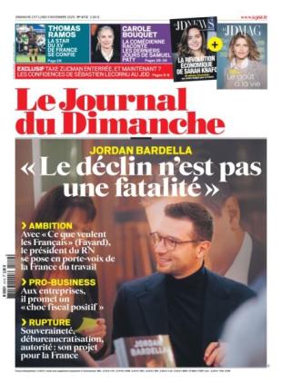 Le Journal du dimanche - 3 Novembre 2025