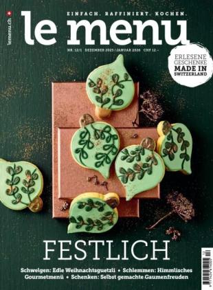 le menu - Dezember 2025 - Januar 2026