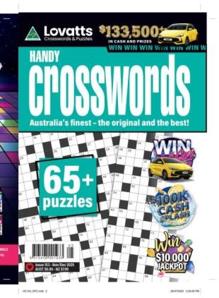 Lovatts Handy Crosswords - Issue 153 2025