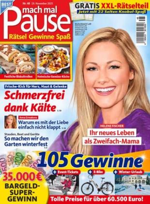 Mach mal Pause - 19 November 2025