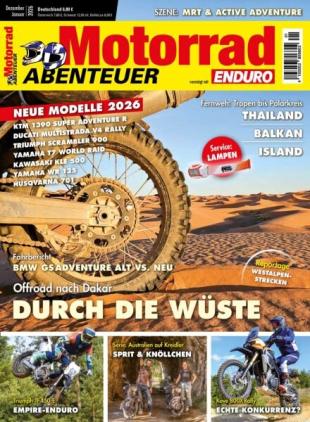 Motorrad Abenteuer - Dezember 2025 - Januar 2026