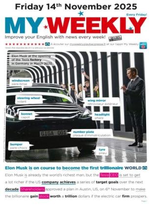 My Weekly fr - 14 Novembre 2025