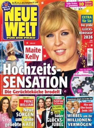 Neue Welt - 26 November 2025