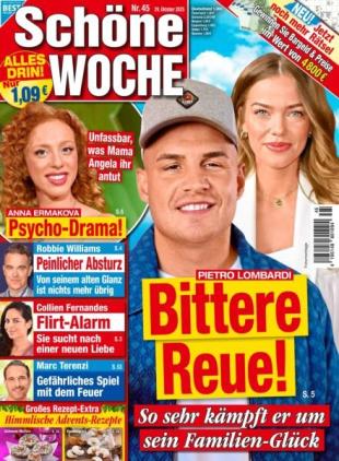 Schone Woche - 29 Oktober 2025