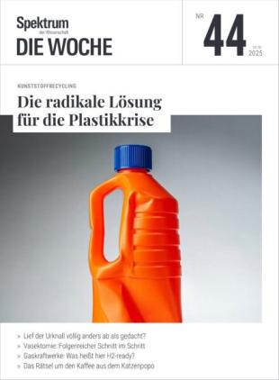 Spektrum Die Woche - 30 Oktober 2025