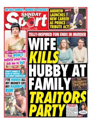 Sunday Sport - 2 November 2025