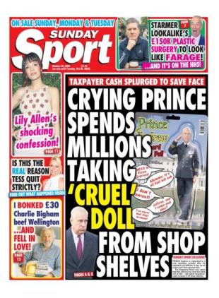 Sunday Sport - 26 October 2025