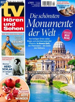 TV Horen und Sehen - 31 Oktober 2025