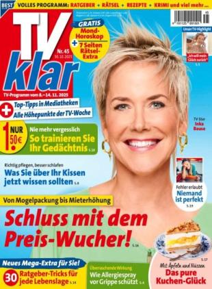 TV Klar - 30 Oktober 2025