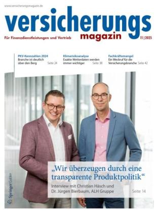 Versicherungsmagazin - November 2025