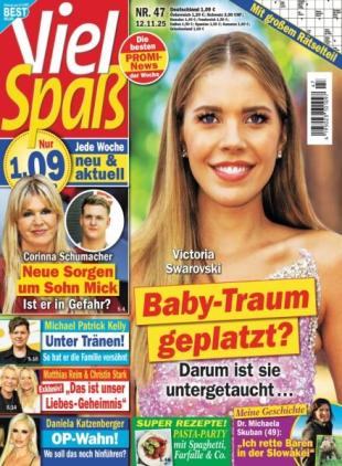 Viel Spass - 12 November 2025