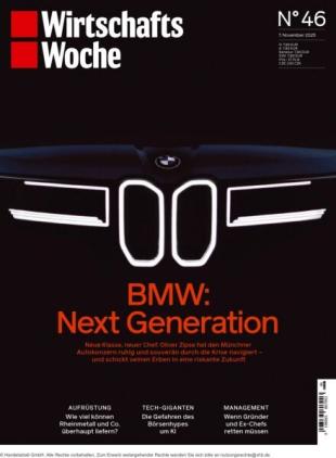 WirtschaftsWoche - 7 November 2025