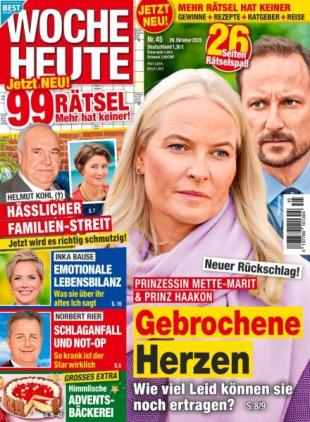 Woche Heute - 29 Oktober 2025