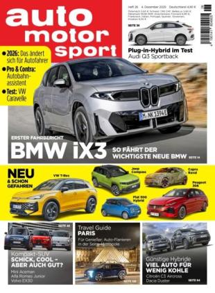 Auto Motor und Sport - 4 Dezember 2025