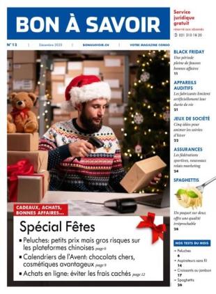 Bon a Savoir - Decembre 2025