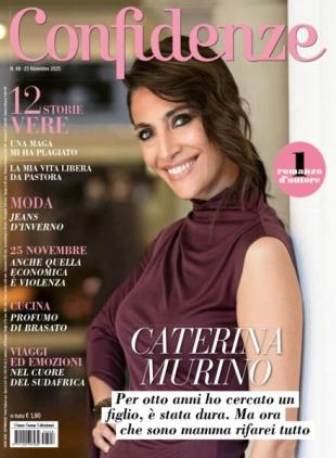 Confidenze - 25 Novembre 2025