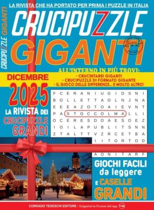 Crucipuzzle Giganti - Dicembre 2025