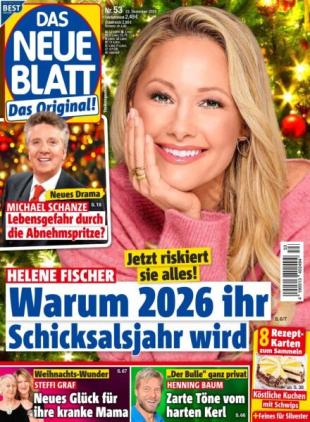 Das Neue Blatt - 23 Dezember 2025