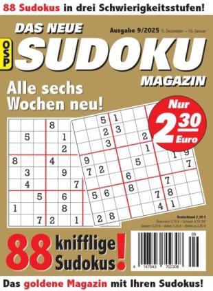Das Neue Sudoku - Nr.9 2025