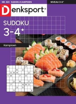 Denksport Sudoku 3-4 kampioen - 11 December 2025