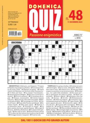 Domenica Quiz - 11 Dicembre 2025