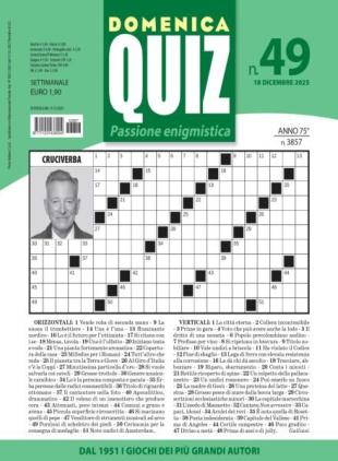 Domenica Quiz - 18 Dicembre 2025