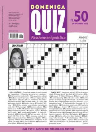 Domenica Quiz - 24 Dicembre 2025