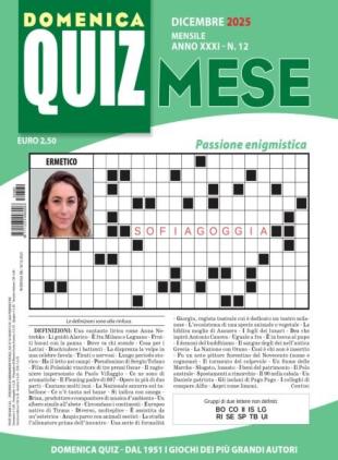 Domenica Quiz Mese - Dicembre 2025