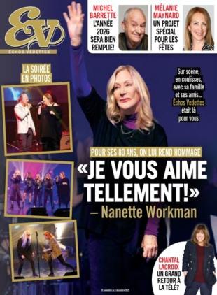 echos Vedettes - 29 Novembre 2025