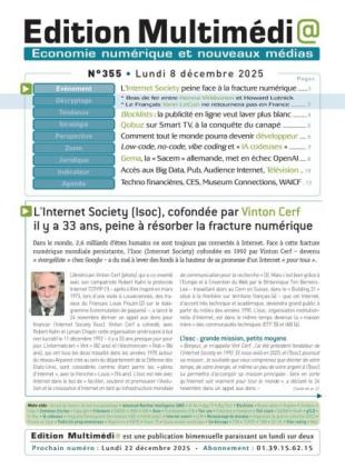 Edition Multimedia - 8 Decembre 2025