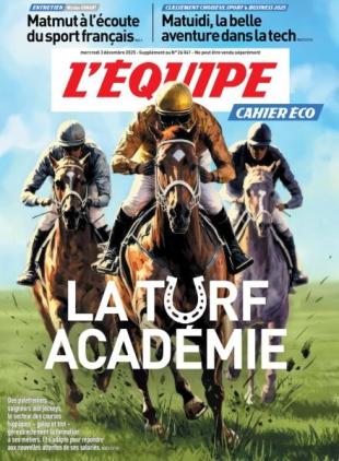 L'Equipe Cahier eco - 3 Decembre 2025