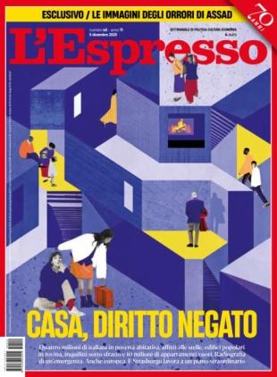 L'Espresso - 5 Dicembre 2025