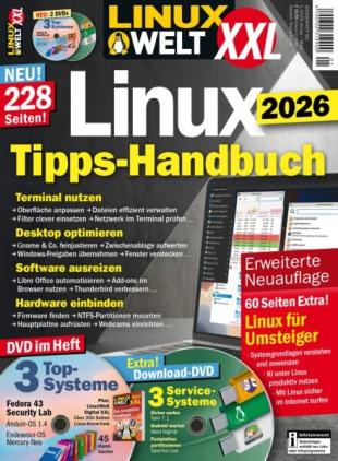 Linux Welt Sonderheft XXL - Januar-Marz 2026