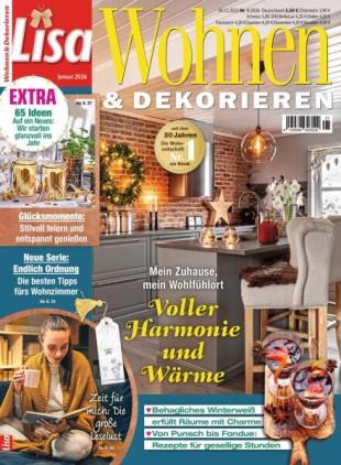 Lisa Wohnen & Dekorieren - Januar 2026